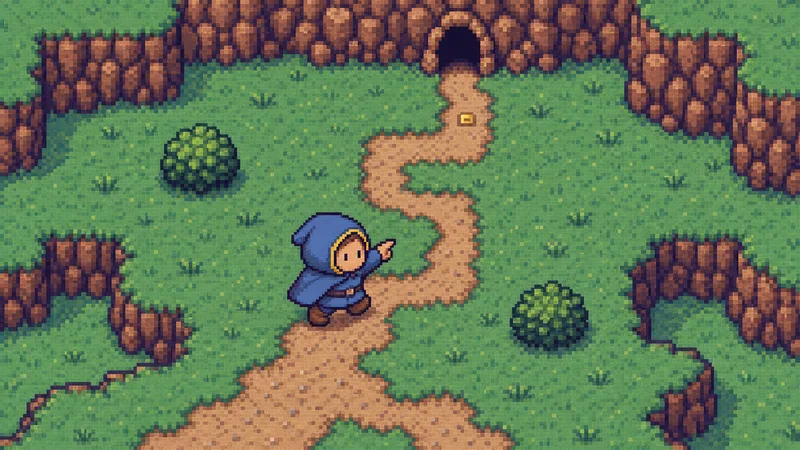 Matt the hooded scout in snes look